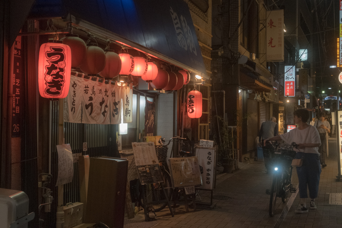 Night in Tamachi, Tokyo